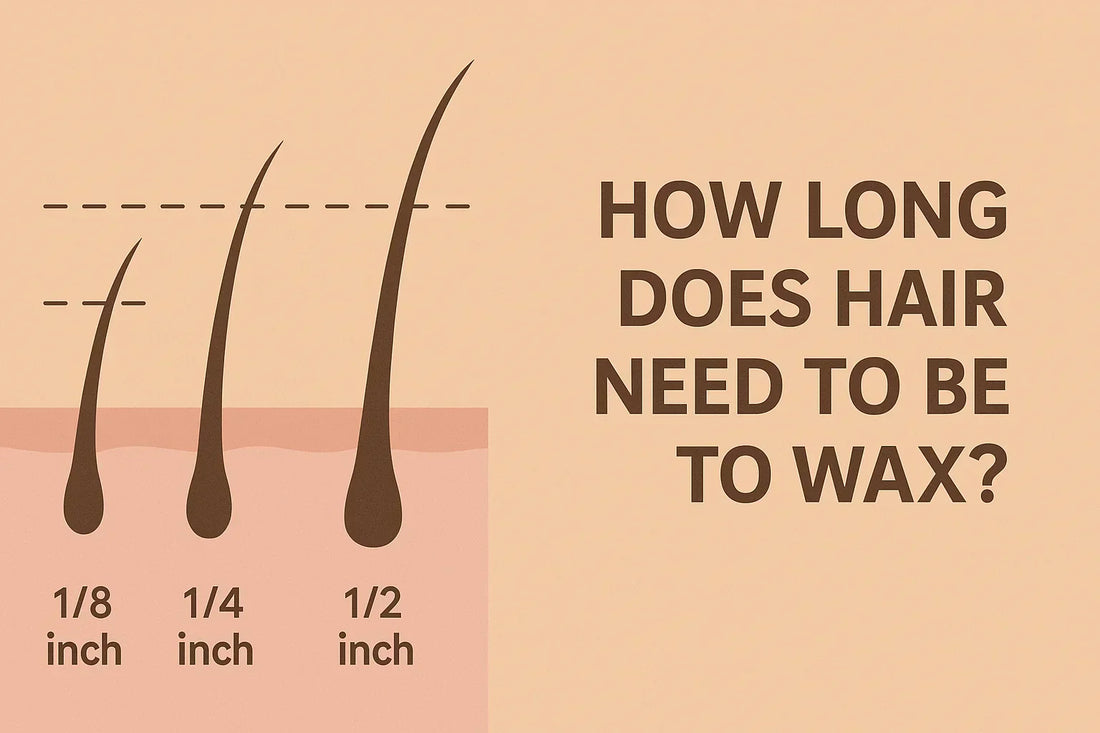 Waxing 101 - What’s the ideal hair length for best results?