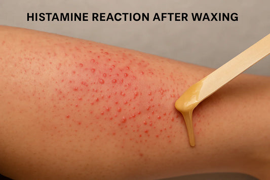 Histamine reaction after waxing