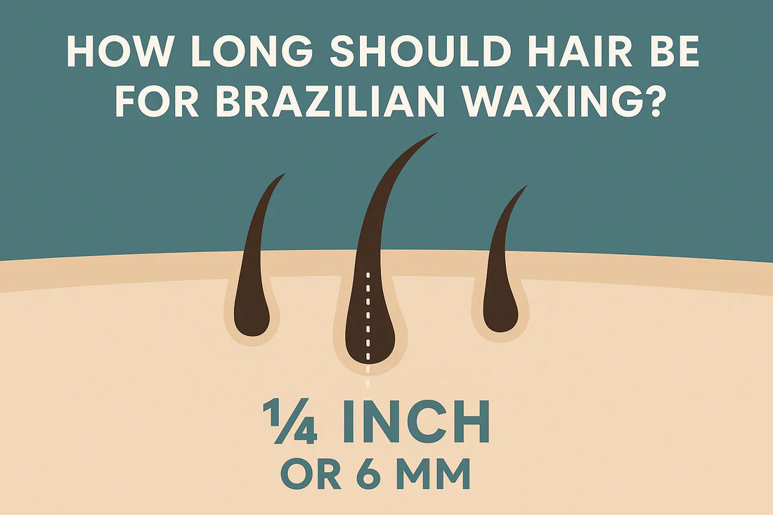 How long should hair be for a brazilian wax? The ideal length explained