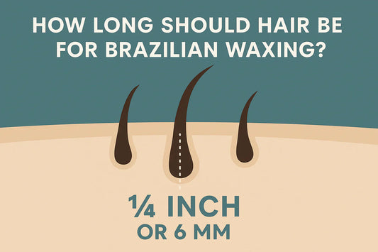 How long should hair be for a brazilian wax? The ideal length explained