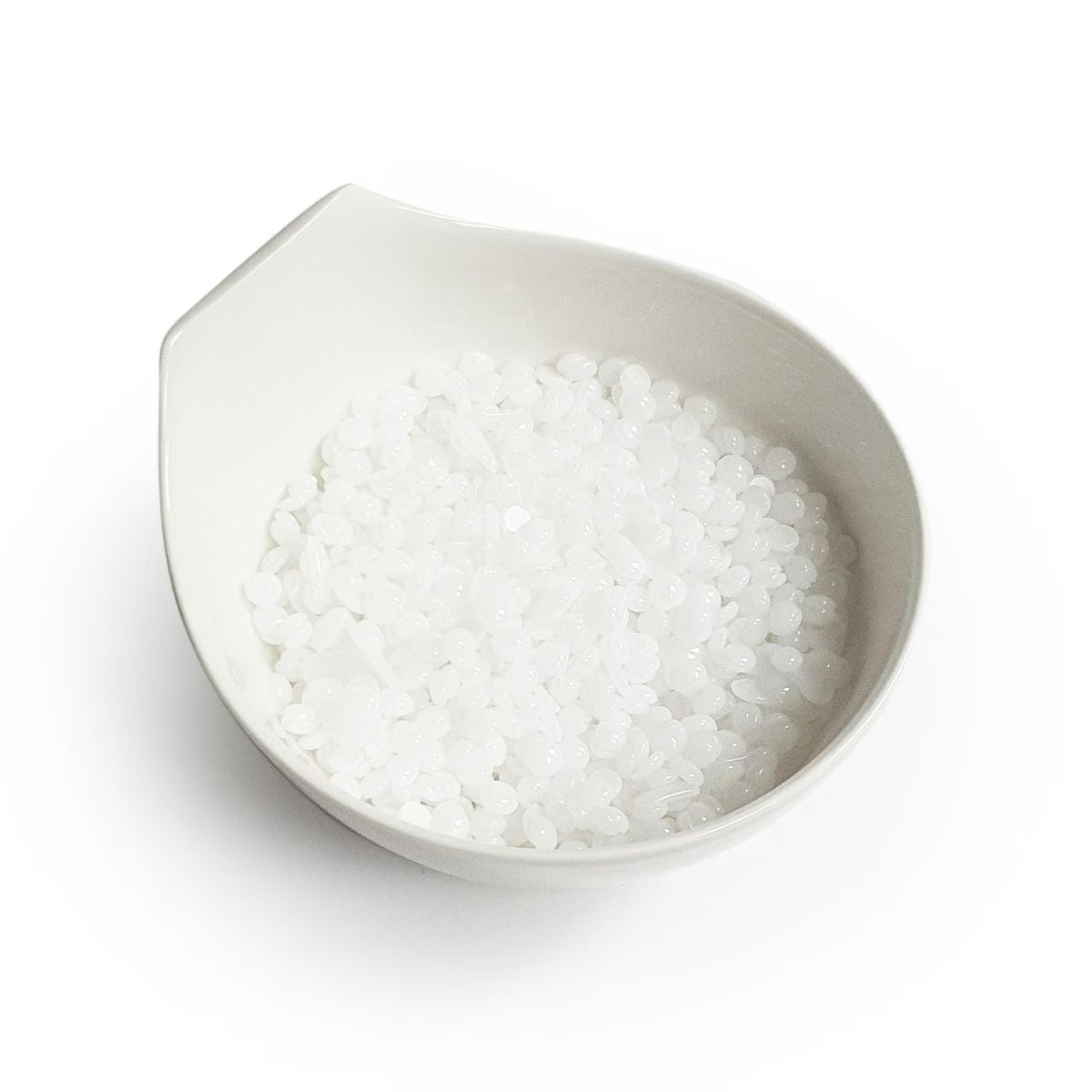 A wooden spatula with a clear, thick gel-like substance on its tip sits isolated on white, featuring a tree logo and the partial word BLU—perfect for flawless waxing using Black Coral Wax USA’s Mae Mae Waxing Kit: 5 Hard Wax Bags & Cosmetics.