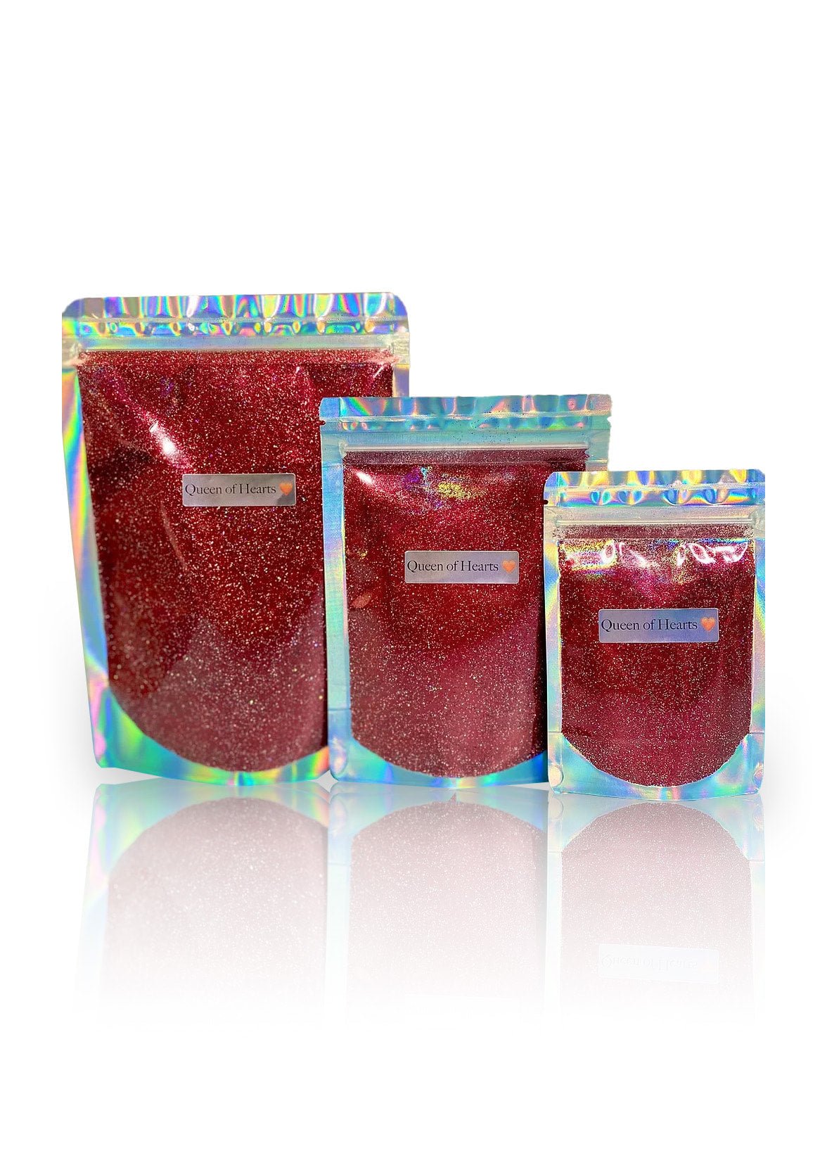 Queen of Hearts Wax Glitter - Black Coral Wax USA