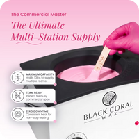 Black Coral Wax 10lb professional wax warmer – premium large wax pot and wax machine for salon and home use