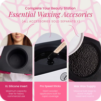 Black Coral Wax 10lb professional wax warmer product description – large wax machine and wax pot details for US market
