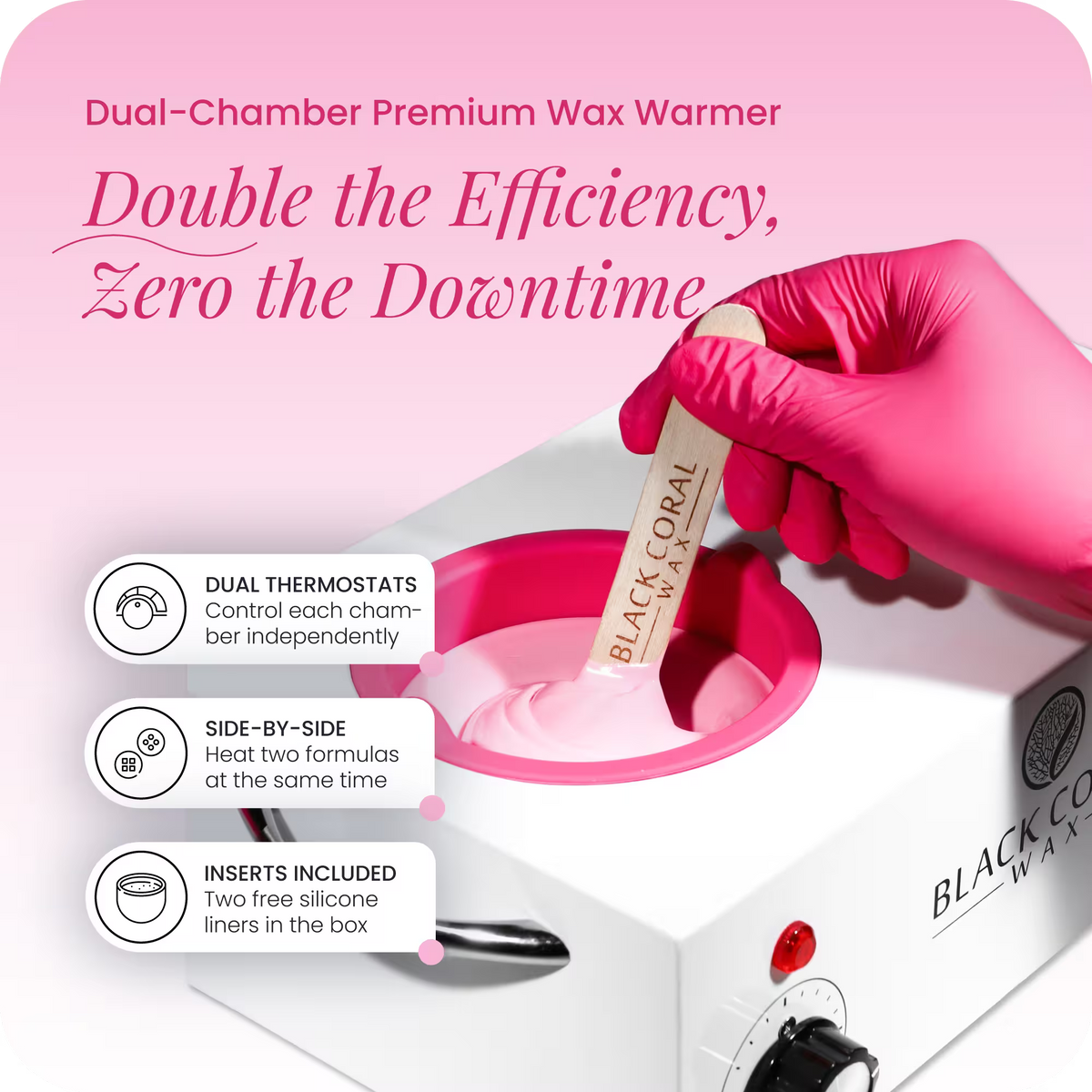 New Double Wax Warmer | Dual Wax Melting in 4 Stylish Colors