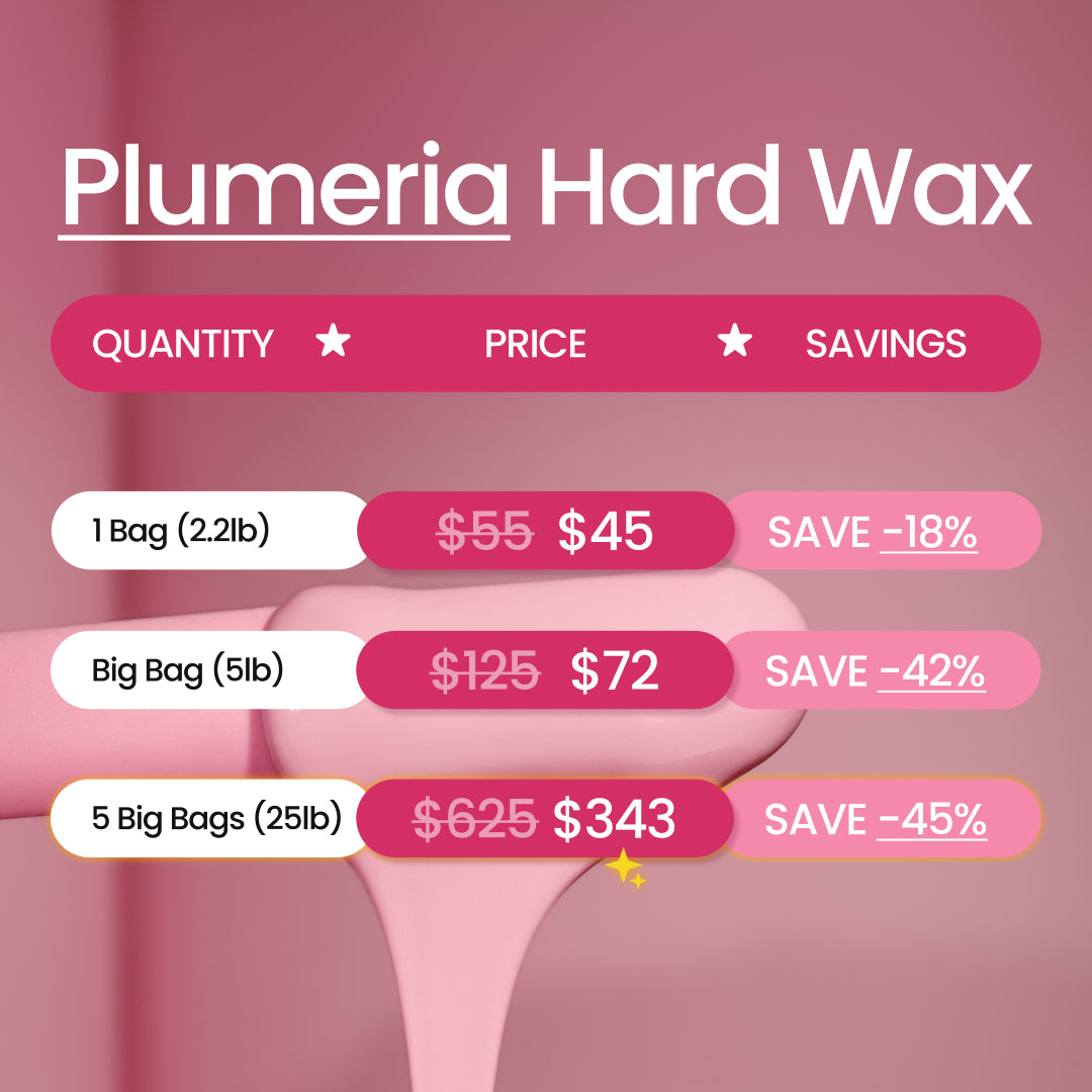 Plumeria Hard Wax