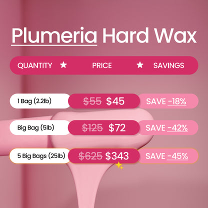 Plumeria Hard Wax